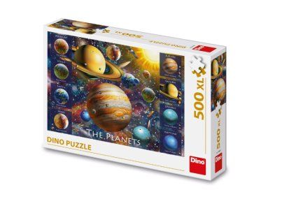 Puzzle Osm planet 500 XL dílků