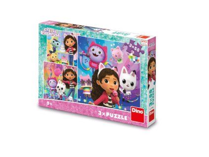 Puzzle Gábi Oslava 3x55 dílků