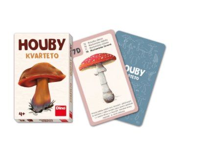 Karty Kvarteto Houby