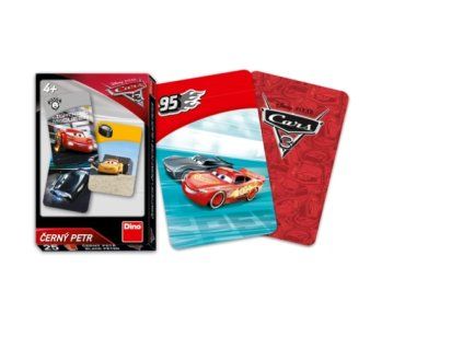 Karty Černý Petr Cars 3