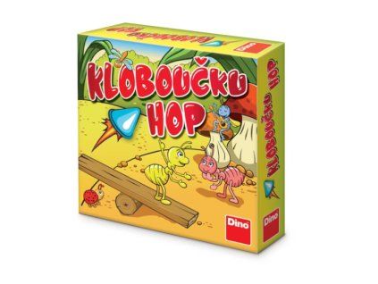 Dětská společenská hra Kloboučku hop