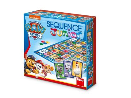 Dětská hra Sequence Junior Tlapková patrola