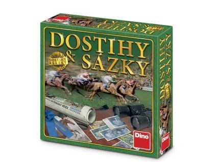 Společenská desková hra Dostihy a sázky