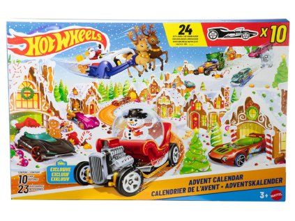 Adventní kalendář Hot Wheels 2025