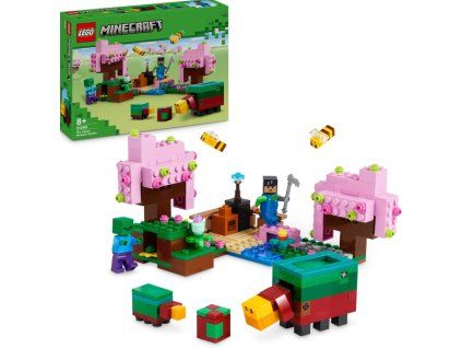Lego 21260 Minecraft Zahrada s rozkvetlými třešněmi