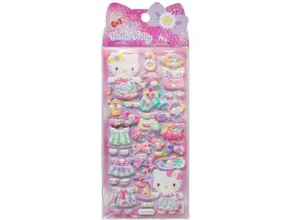 Samolepky Hello Kitty růžové