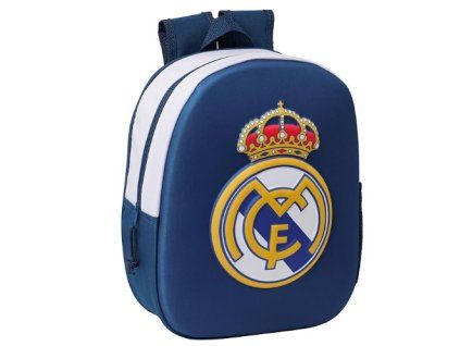 Batoh Real Madrid 3D modrobílý