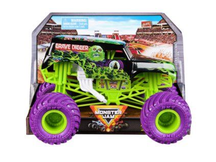 Monster Jam Grave Digger fialový