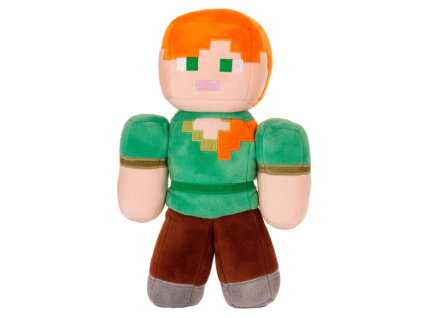 Plyšová hračka Minecraft Alex 30cm