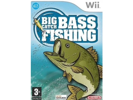 Wii Big Catch Bass Fishingx