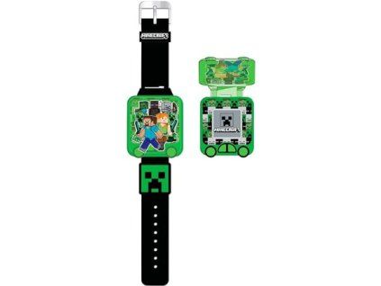 Digitální hodinky Minecraft s hrami