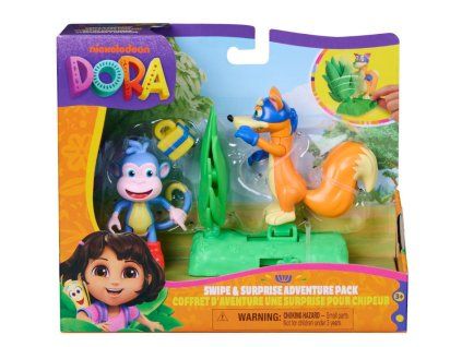 Hrací set Dora Průzkumnice Splash Swipe and Surprise