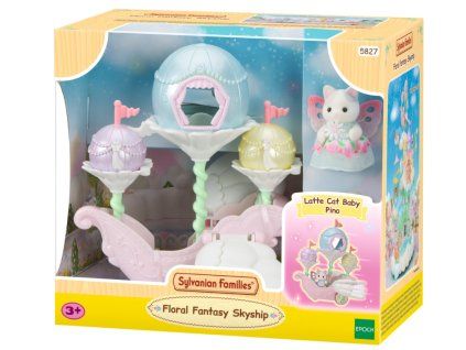 Sylvanian Families 5827 Létající loď květinových víl