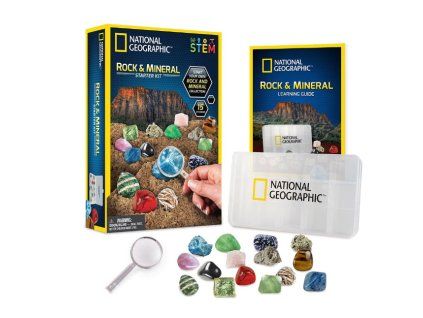 Startovací sada minerálů National Geographic