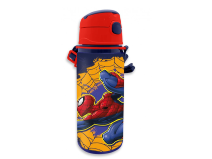 Hliníková láhev Marvel Spiderman modrá 600ml