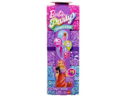 Barbie Reveal Glam Party červená