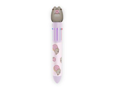 Vícebarevná propiska Pusheen Donuts 10 barev