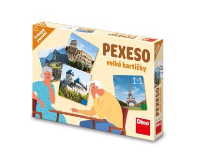 Trénink Paměti Pexeso Památky velké kartičky