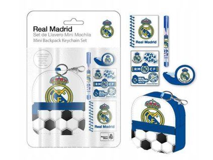 Set psacích potřeb s minibatůžkem Real Madrid