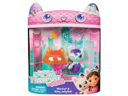 Figurky Gábi ve filmu mercat a kitty Jellyfish