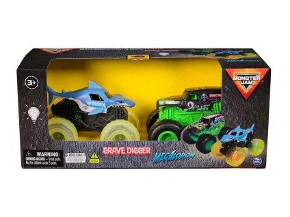 Auto Monster Jam Glowing Light 2 Pack