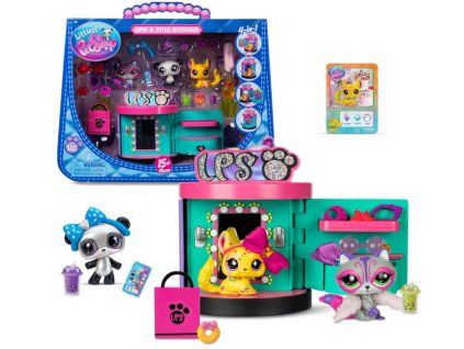 Hrací set Littlest Pet Shop Spin and Style Boutique