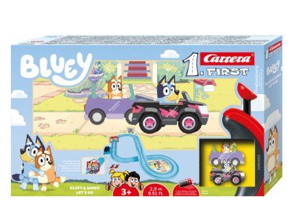 Autodráha Carrera First Bluey a Bingo