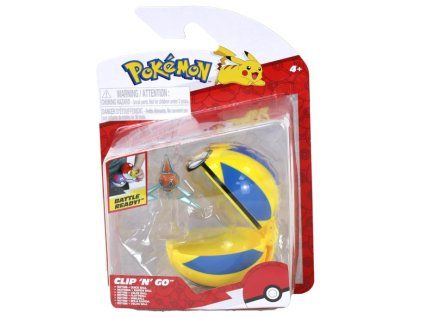 Pokemon Clip N Go Rotom a Quick Ball