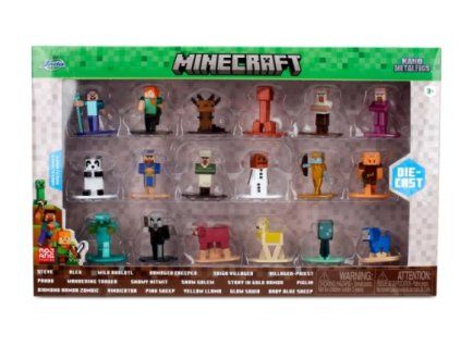 Figurky Minecraft Nano Metalfigs 18ks