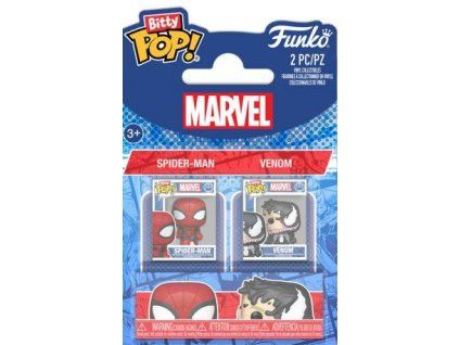 Funko Bitty Pop! Marvel SpiderMan SpiderMan and Venom