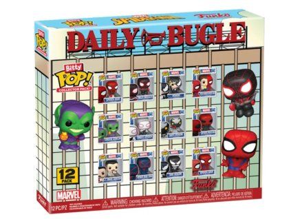 Funko Bitty Pop! Collector Pack! Marvel SpiderMan Daily Bugle 12 Pack
