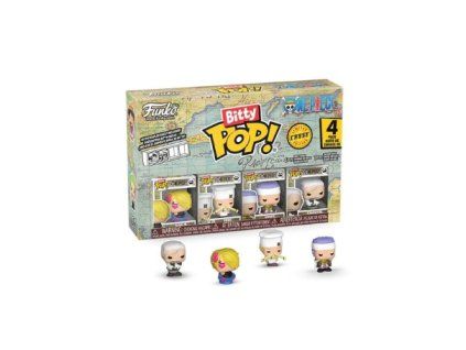 Funko Bitty Pop! One Piece Sanji, Zeff, Krieg