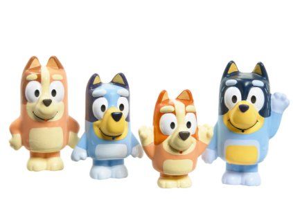 Figurky do vody Bluey Squirter 4ks
