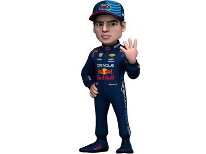 Figurka Minix Red Bull Max Verstappen 4 World Champion 12cm