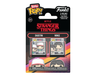 Funko Bitty Pop! 2Pack Stranger Things Dustin and Mike