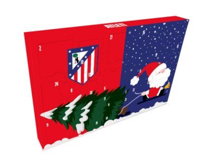 Adventní kalendář Atletico de Madrid