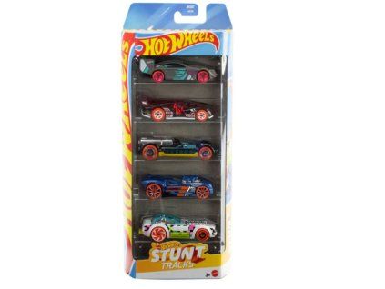 Hot Wheels 5ks angličáky Stunt Tracks