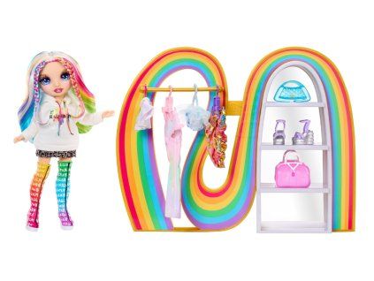Šatník s panenkou Rainbow High Amayas