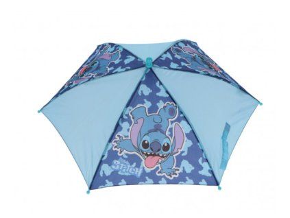 Modrý deštník Lilo a Stitch