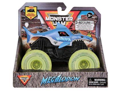 Auto Monster Jam Truck Megalodon Light Up Wheels