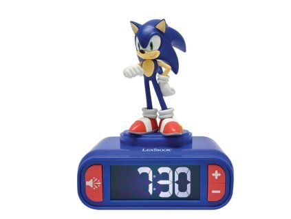 Budík s nočním světlem Sonic