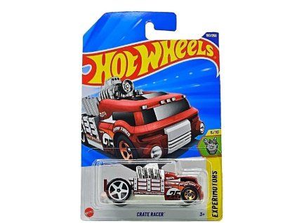 Hot Wheels Crate Racer červený