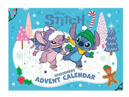 Adventní kalendář Disney Stitch Psací potřeby