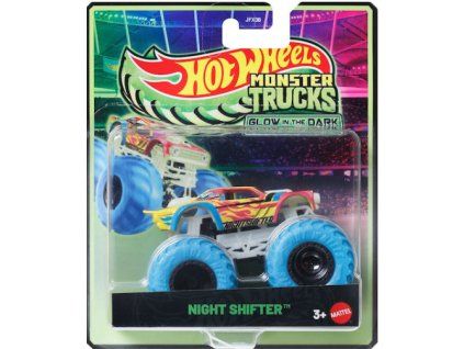 Hot Wheels Monster Trucks Glow In The Dark Night Shifter