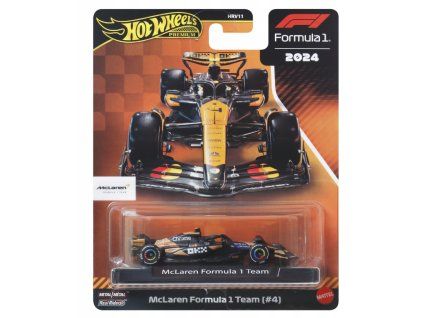 Hot Wheels Premium Formula1 2024 McLaren Formula 1 Team