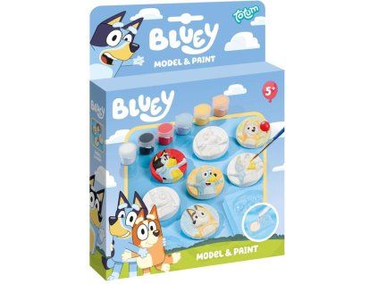 Sádrové odlitky Bluey