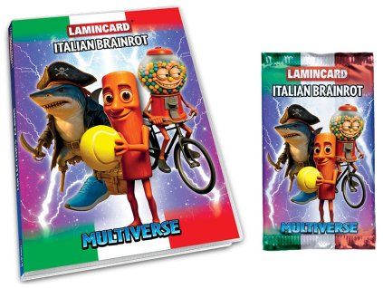 Album s balíčkem karet Italian Brainrot Multiverse