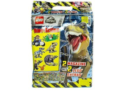 Lego Jurassic World časopis DE s figurkou