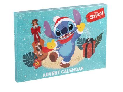 Adventní kalendář Stitch s psacími potřebami