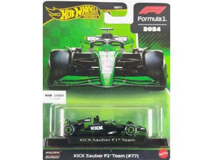 Hot Wheels F1 2024 KICK Sauber F1 Team 77